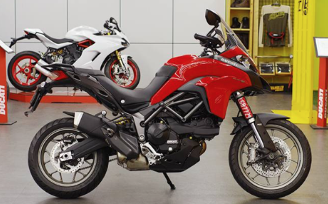 杜卡迪multistrada950多功能冒險摩托車實車鑑賞