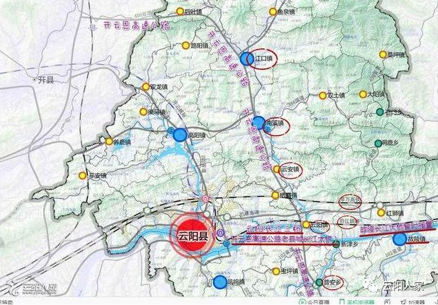 云阳县高速公路规划图图片