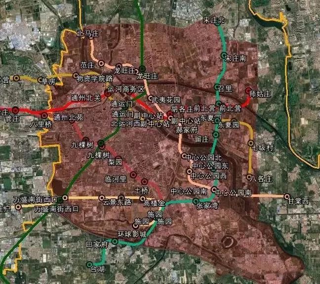 網友爆料|通州地鐵規劃又有調整,將加大北三縣連接