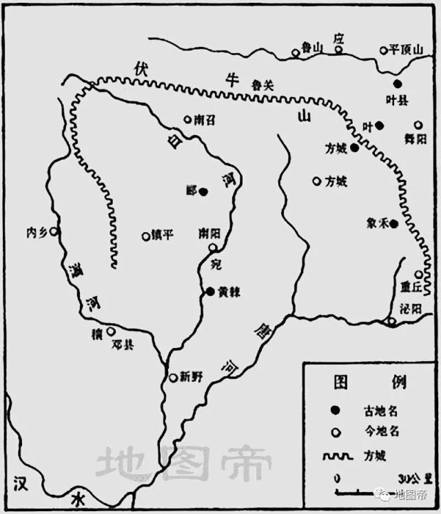 八百里伏牛山地图图片