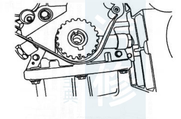 【精华】别克雪佛兰发动机正时皮带安装示意图