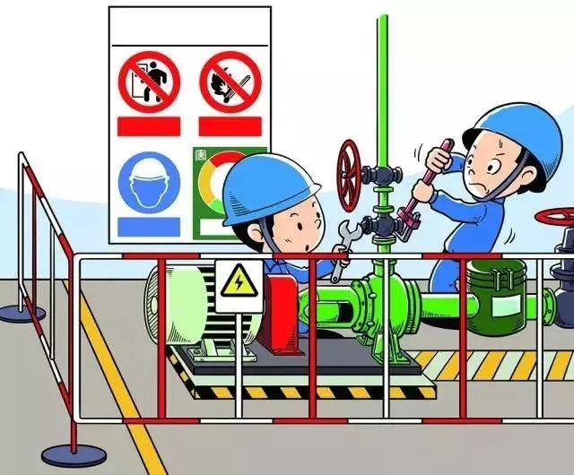 电力工程公司安全漫画宣传小知识
