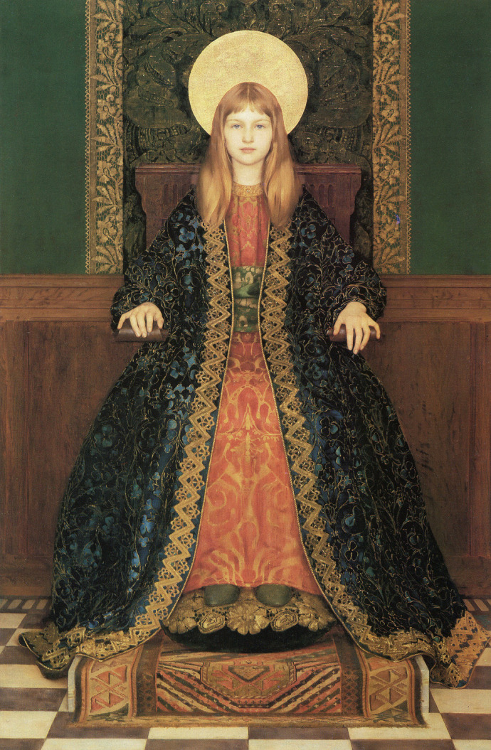 19世纪英国画家thomas cooper gotch,拉斐尔前派画派画家之一