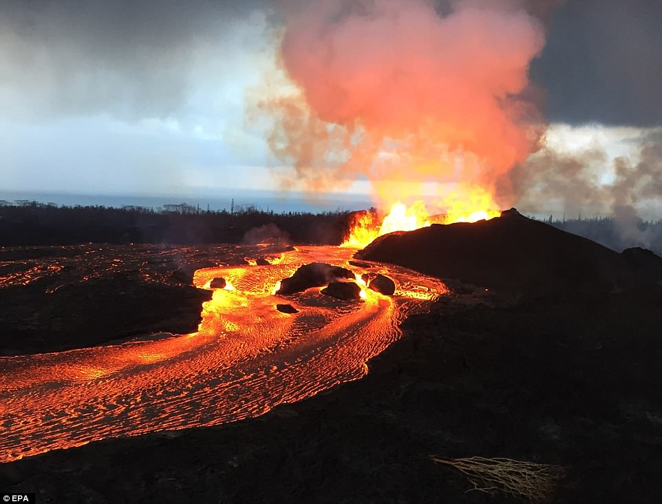 天上下宝石!夏威夷火山持续喷发意外带来宝石雨