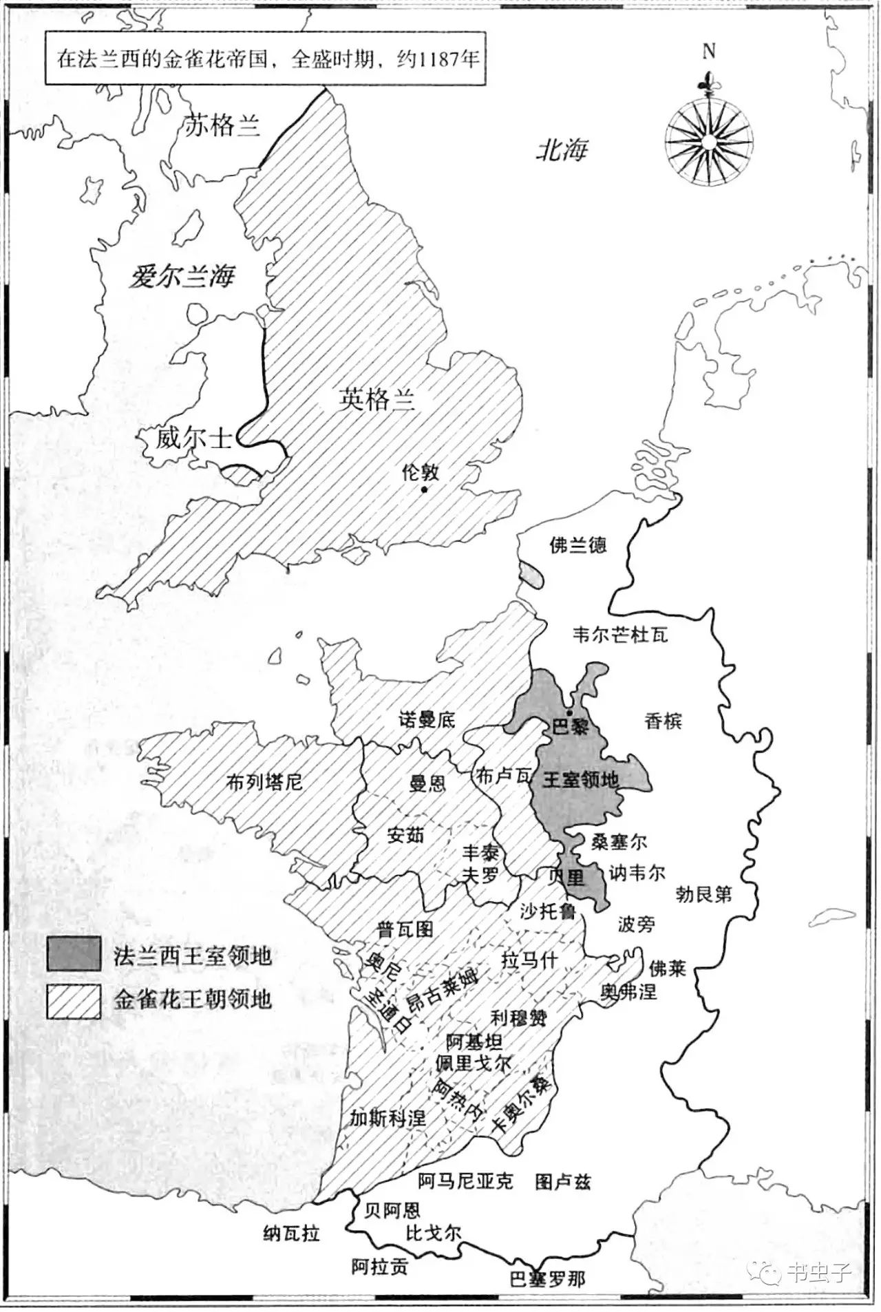 金雀花王朝地图图片