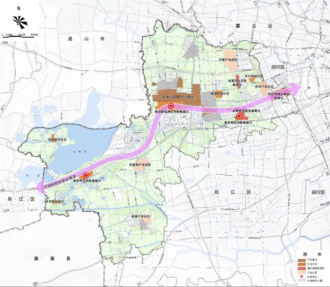 《上海市青浦區總體規劃暨土地利用總體規劃(2017-2035年)》(草案公示