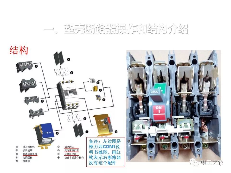 塑壳断路器脱扣原理图片