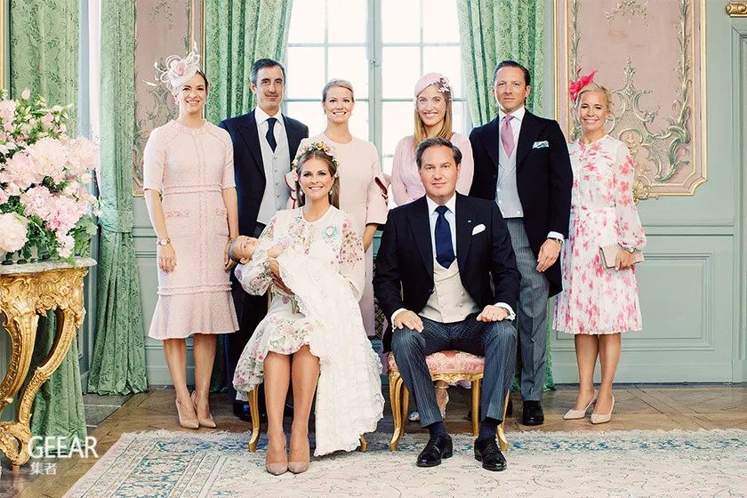 被喻为最美公主所生下的瑞典皇室宝宝adrienne!
