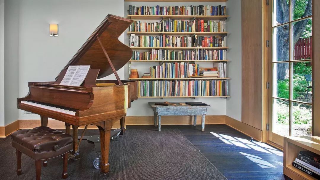 钢琴书房装修效果图图片