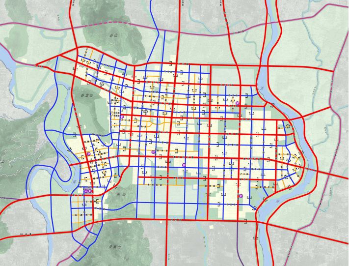 2021沂南县道路规划图图片