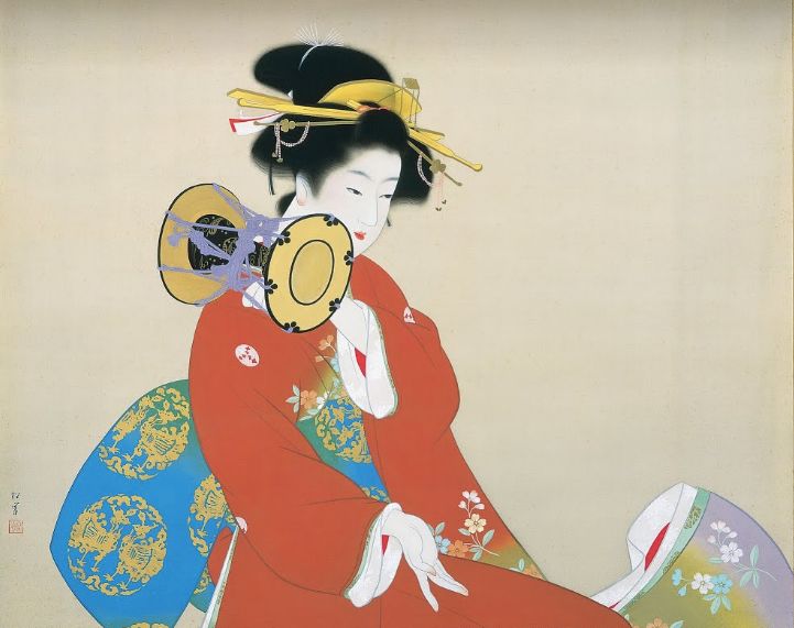 日本美女画家用一生的时间，画出最美的美人画