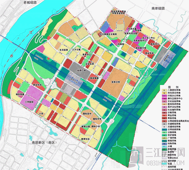 宜宾南部新区规划图图片