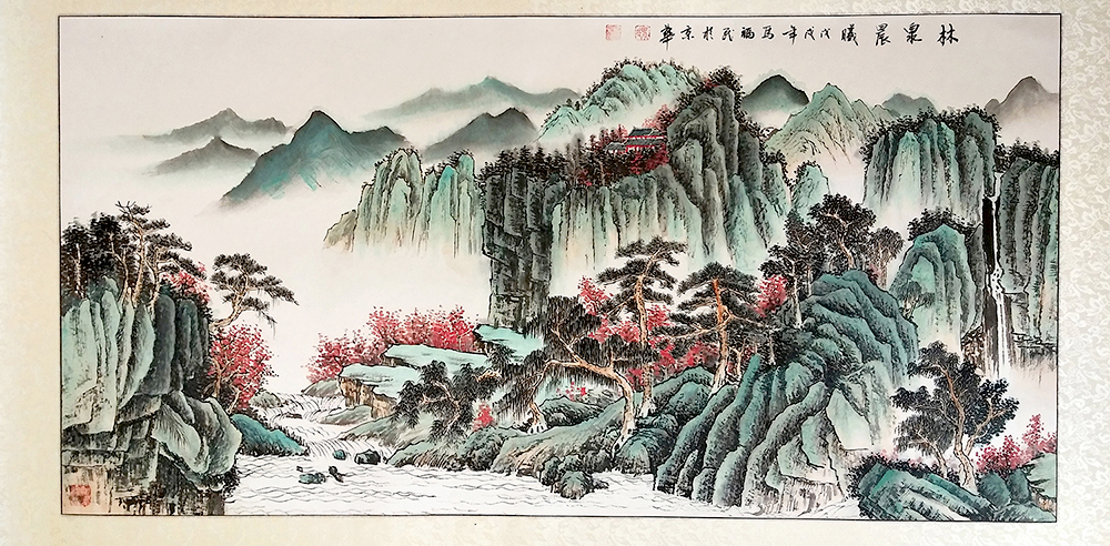 马福民山水画作品欣赏