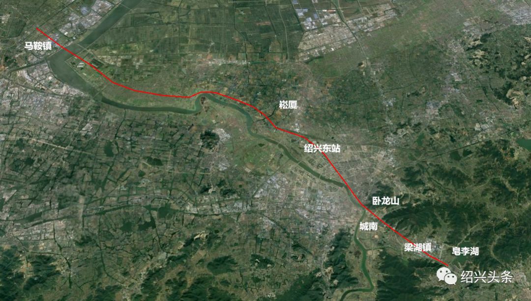 上虞地铁6号线开工图片