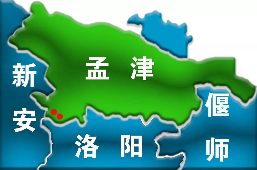 孟津庙后村和杨岭村位置示意图