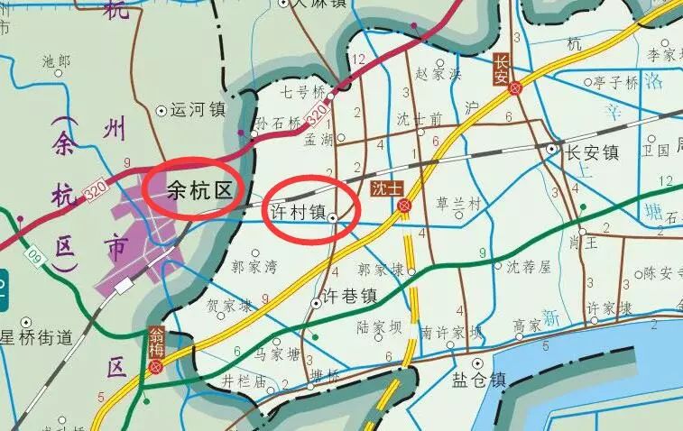 海宁市许村镇地图图片