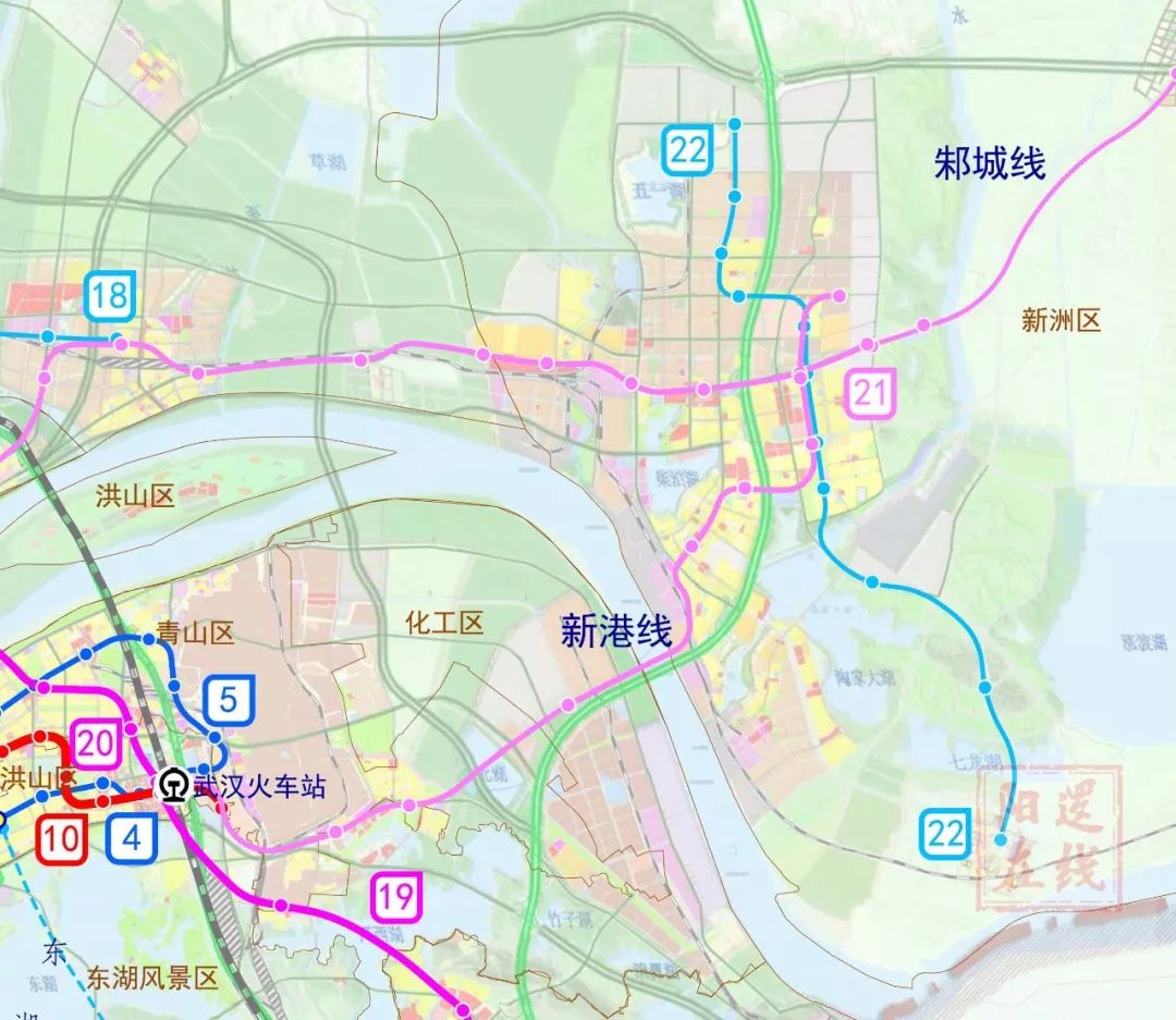 阳逻地铁10号线路图图片