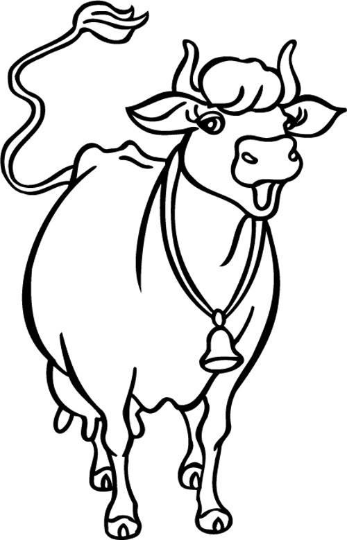 威武霸气的牛简笔画图片