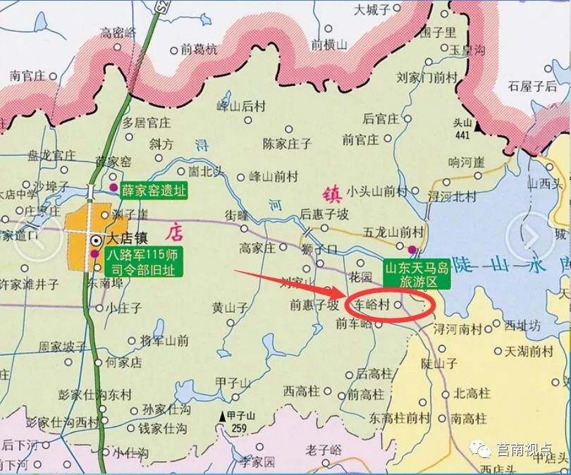 機場位置在大店鎮駐地東:車峪村近日,山東省政府辦公廳印發《山東省