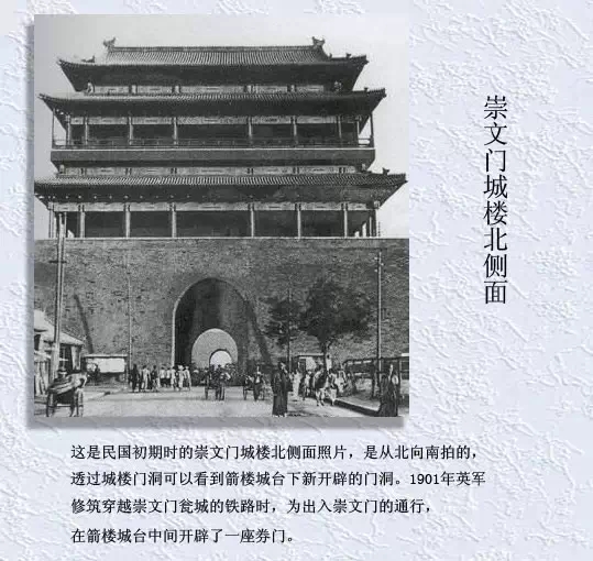 北京的20座老城门照片