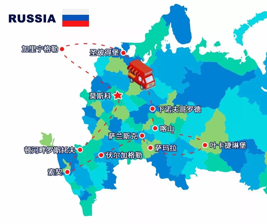 俄罗斯全国美食巡回