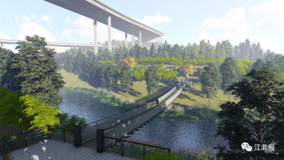 双溪河将打造滨水绿地开放空间重塑两岸优美自然风光