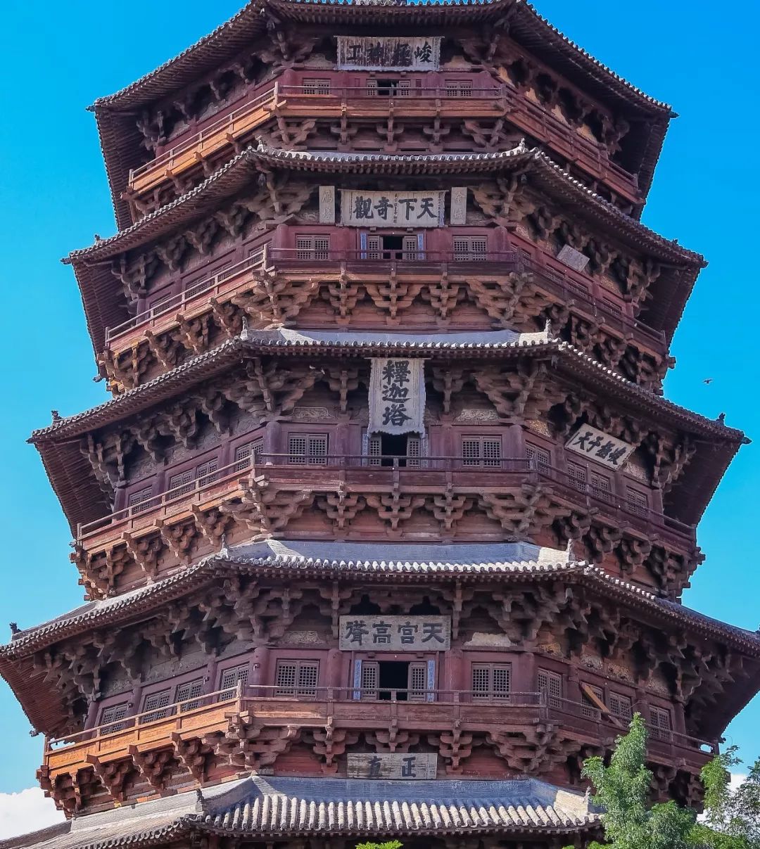 中国第一木塔,为何如此强悍?