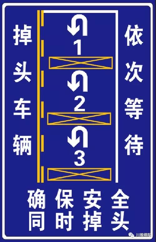 按照交通信號燈指示,在確保安全的前提下,可以多車同時掉頭