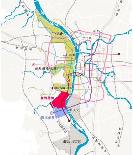 大王山片区交通规划图图片
