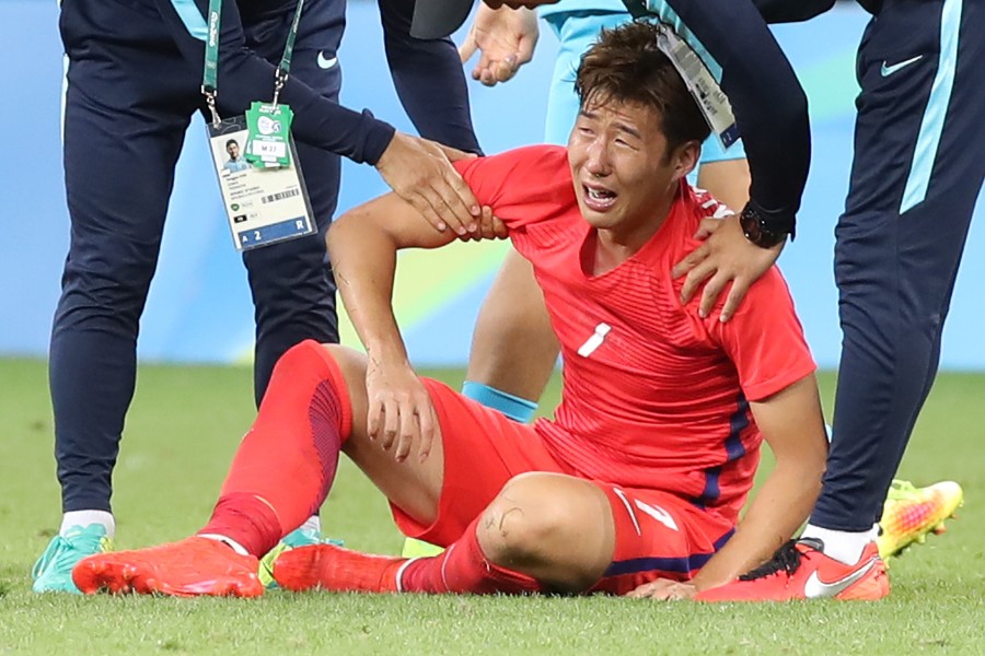 亚洲一哥孙兴慜心有不甘,每次韩国输球他都哭的一塌糊涂