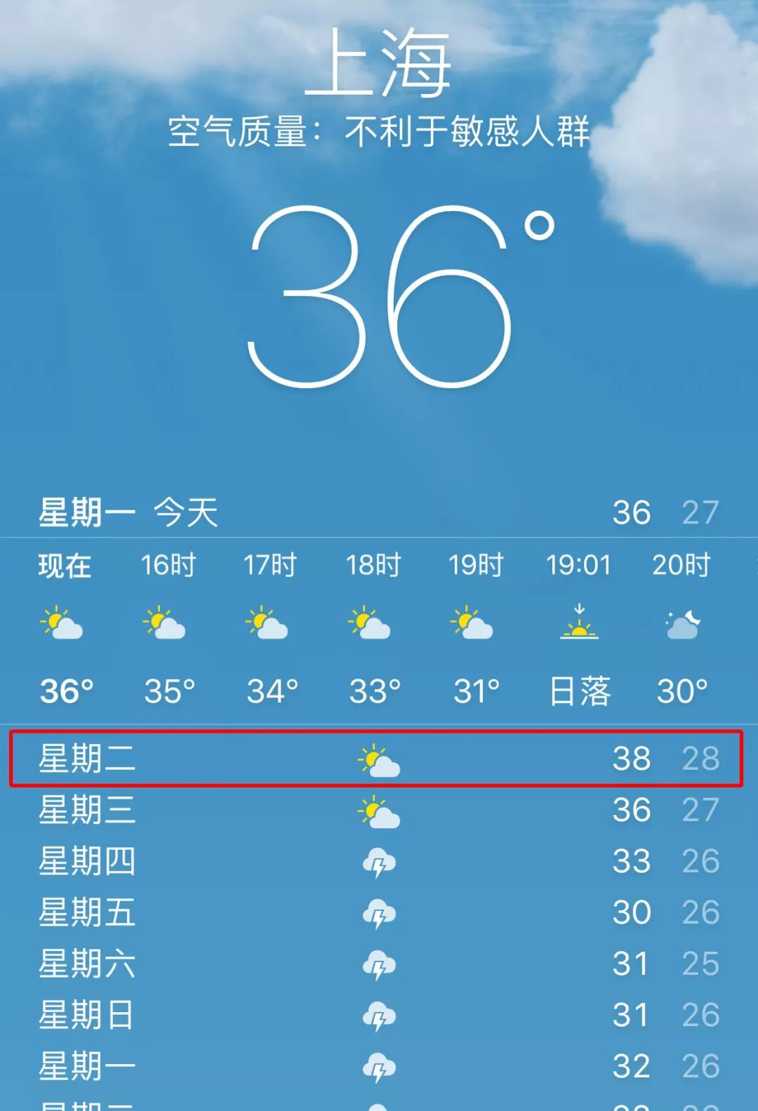 上海天气预报30天准确吗