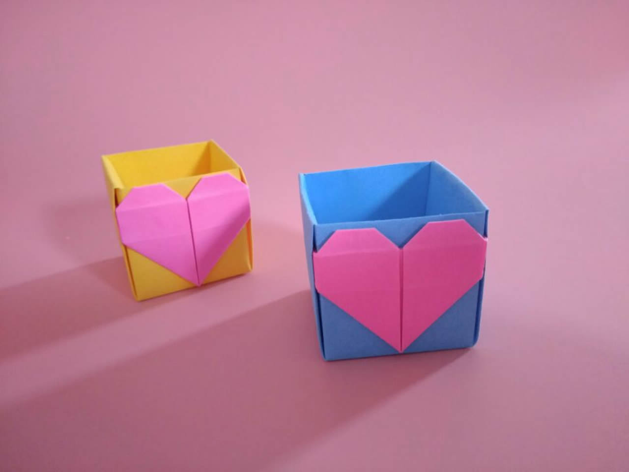 用纸折的五款收纳盒,你最喜欢哪一款?手工折纸大全