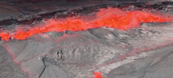 汤加火山喷发卫星动图图片