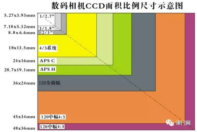 画幅大小对比图片