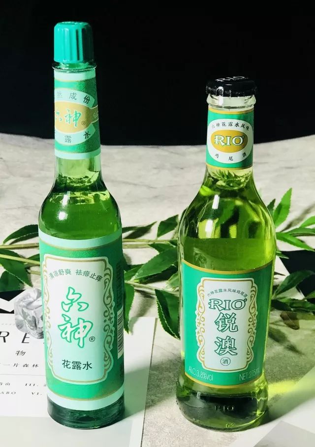 rio六神跨界合作花露水味鸡尾酒开箱实拍