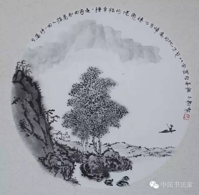 100副國畫山水小品,太精緻了~(含教程)