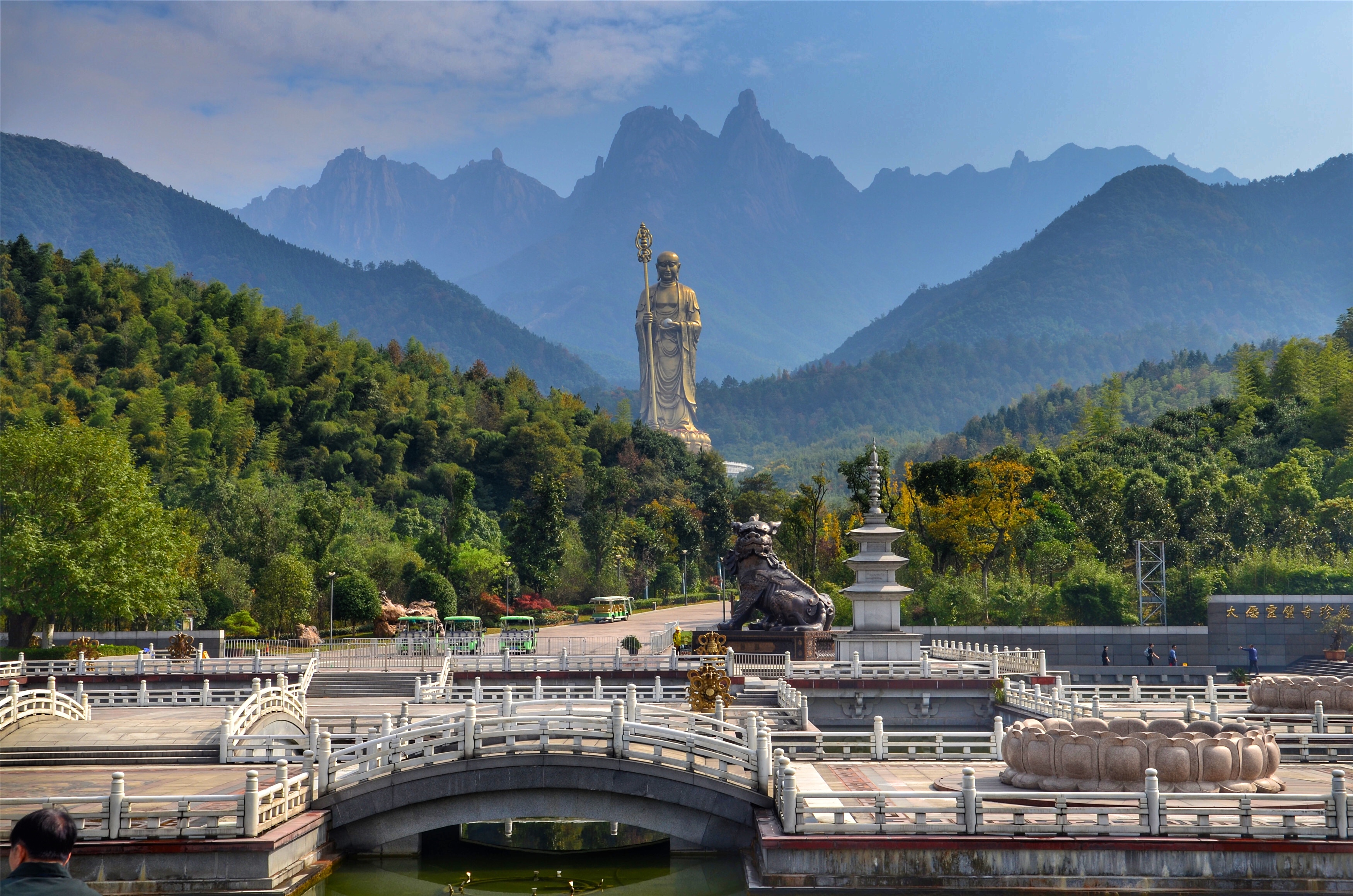 神奇灵秀地,大愿九华山