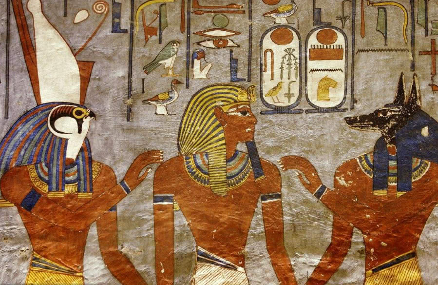 考古遗迹发现类现代飞行器3000年前古埃及人就已经有了直升机