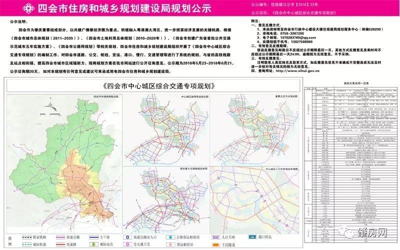 四会姚沙新城规划图图片