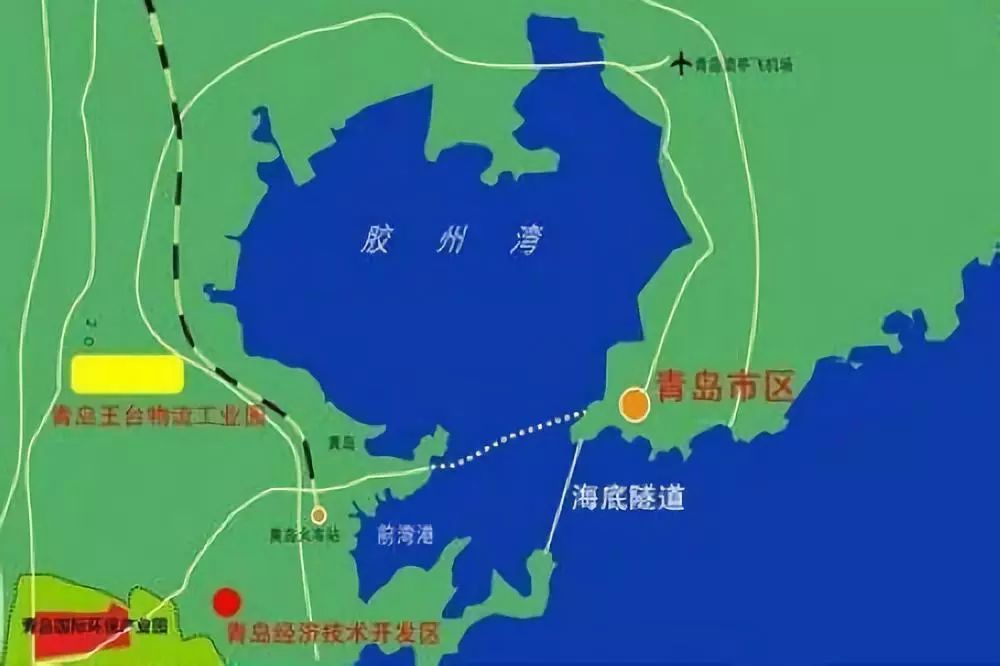 早餐後乘車赴青島過膠州灣【海底隧道】隧道全長7800米,分為路上和