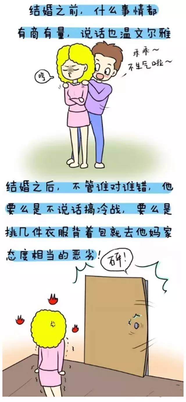 男人婚前婚后图片