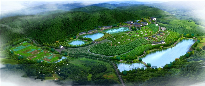 湖南省五星级农庄—红烨山庄是如何规划设计的?