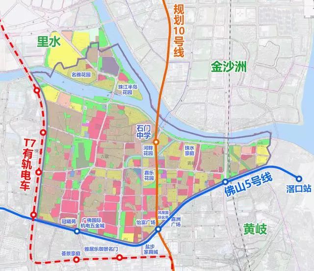 金沙洲街坊跟着受益!以后出行更加方便啦