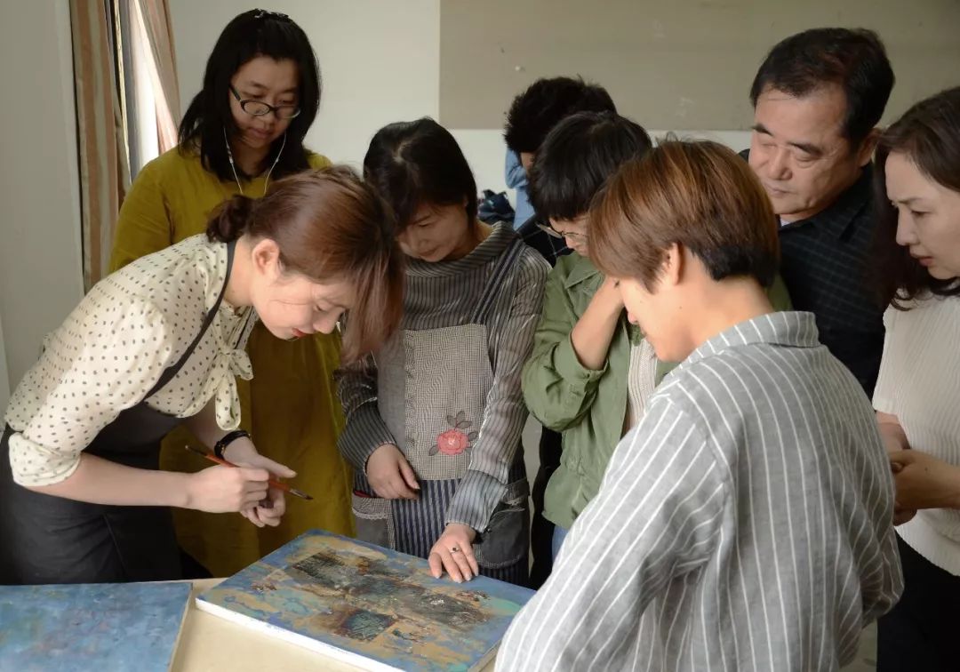 20172018学年中国美术学院岩彩画研究创作班教学回顾