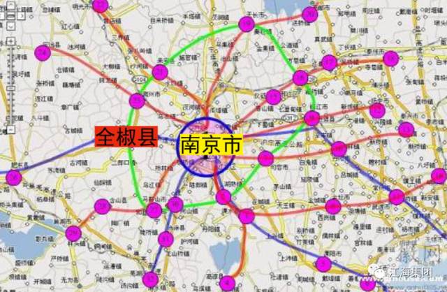 全椒道路规划图图片