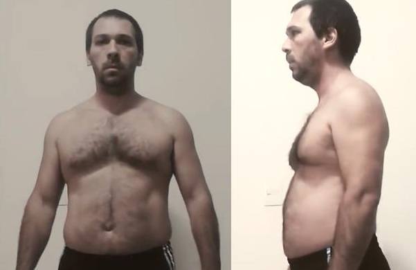 42岁中年大叔 在家训练105天 练出腹肌 成功甩掉小肚腩