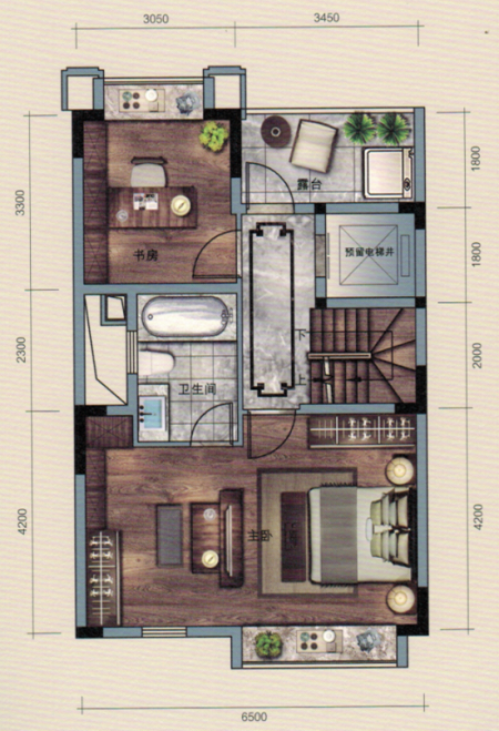 建发首院户型图图片