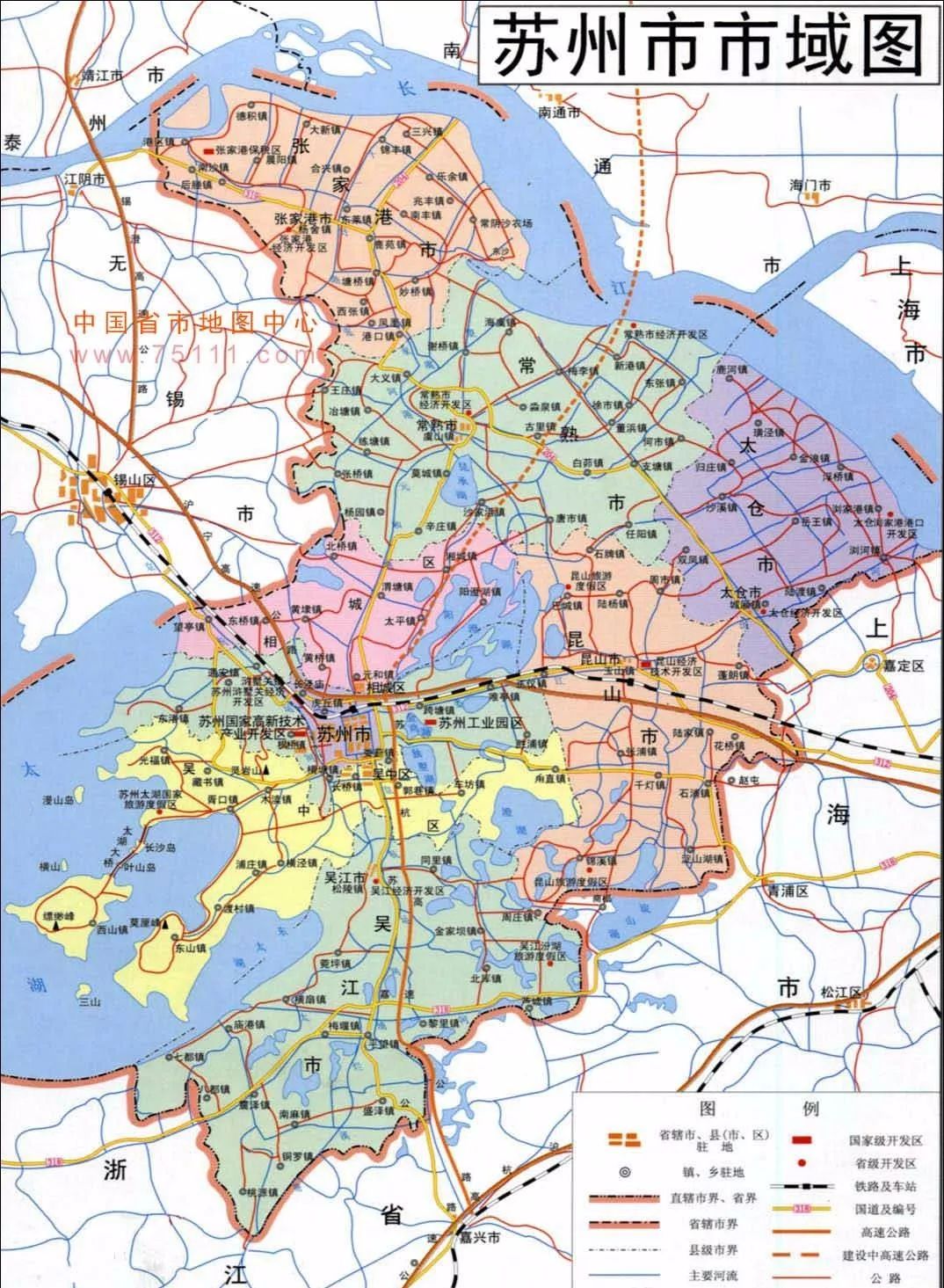苏州2000年地图图片