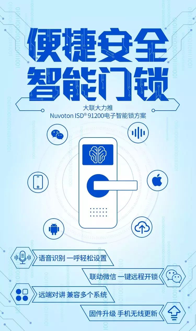 智能锁宣传文案图片