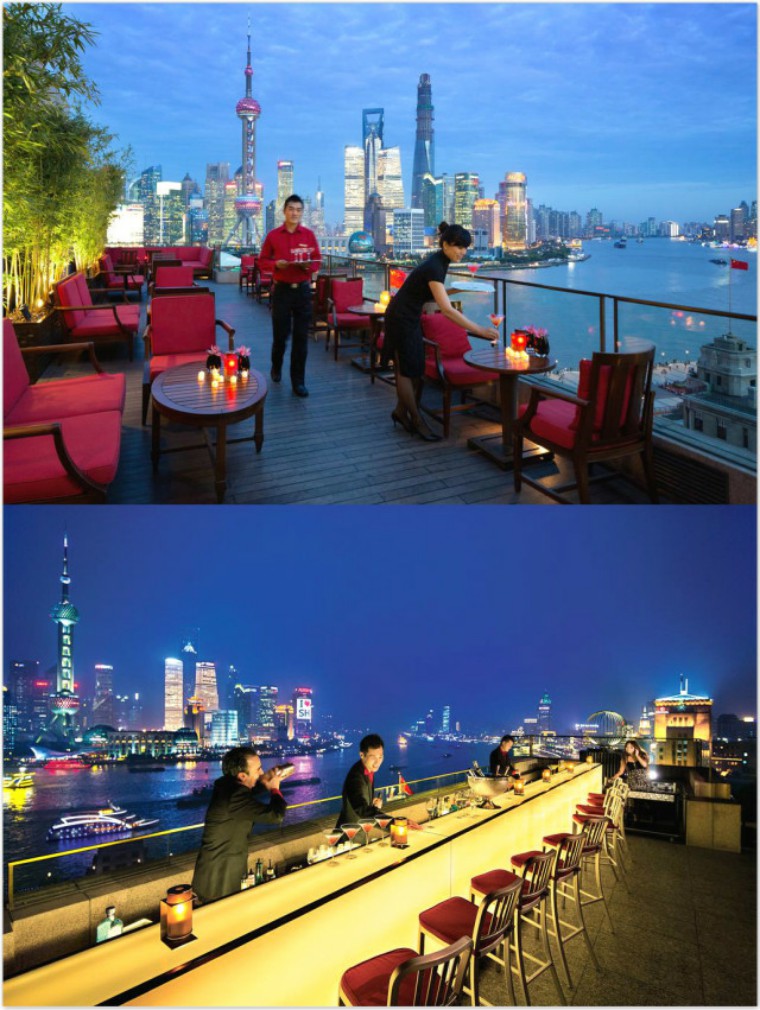 拥有米其林餐厅逸龙阁与艾利爵士,下午茶也在上海数一数二,餐具皆为